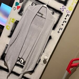 ALO Yoga Shimmering Gray Women's Cardigan